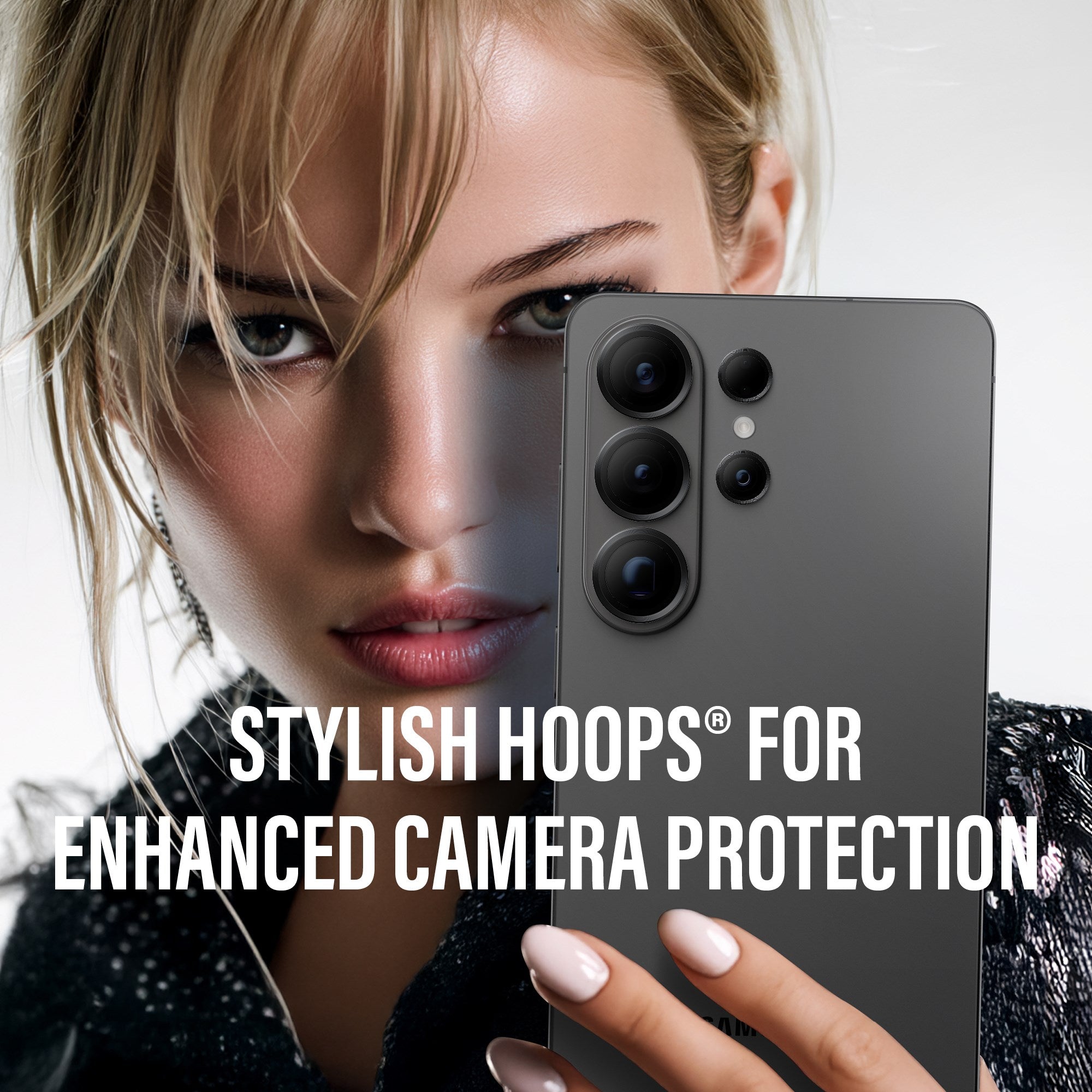 PanzerGlass® Hoops® Camera Lens Protector Black Samsung Galaxy S26 Ultra